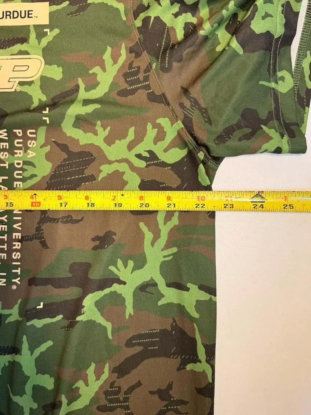 Nike Purdue‎ Boilermakers Shirt XL Military Appreciation Camo Dri-Fit Tee